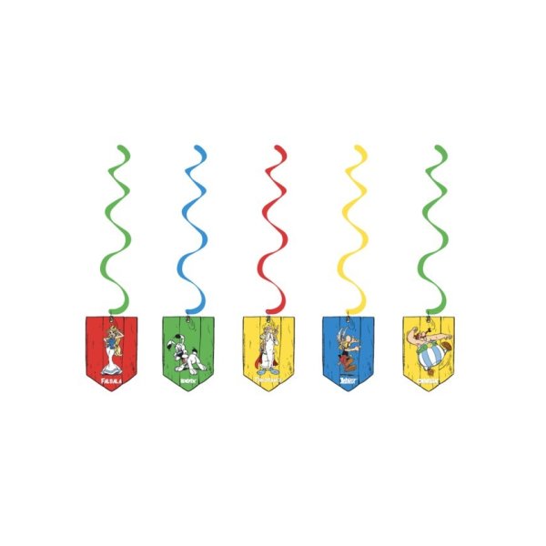 Hengende virvler - Asterix - 5 stk