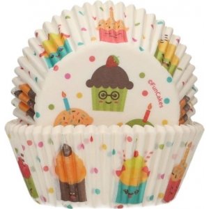 Muffinsformer - Cupcakes - Funcakes - 48-pakning Muffinsformer - Cupcakes - Funcakes - 48-pakning