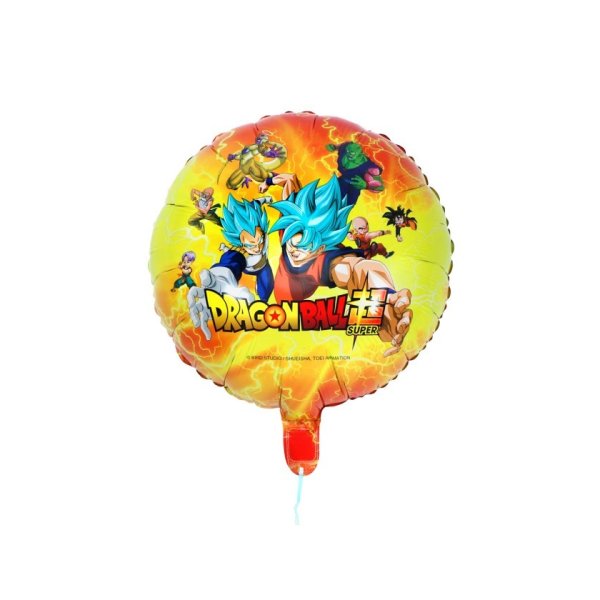 Folieballong - Rund - 43 cm - Dragon Ball Super Folieballong - Rund - 43 cm - Dragon Ball Super