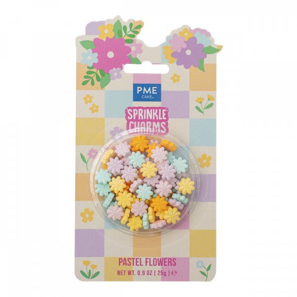 Str�ssel - Blomster - Pastell - PME - 25 g
