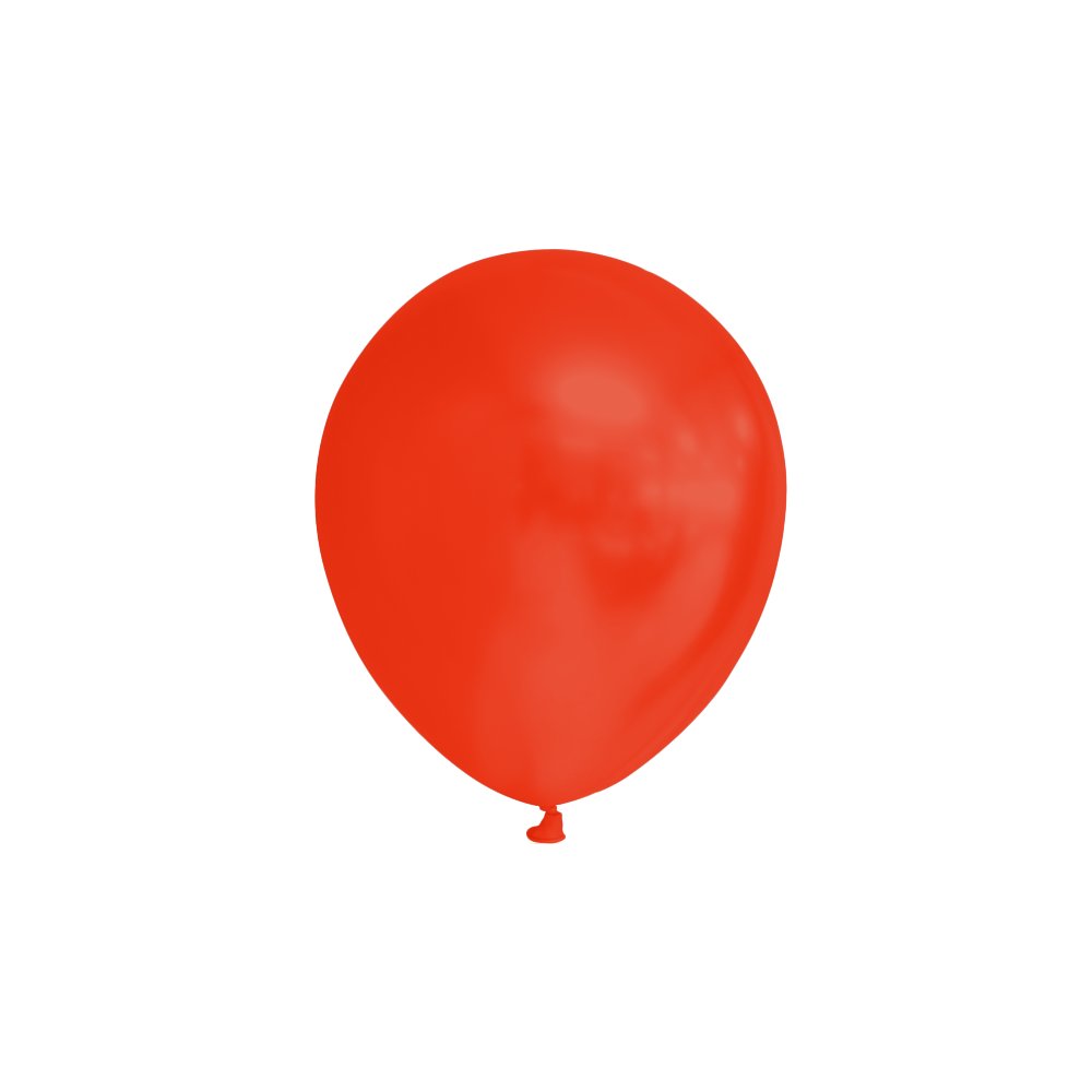 Ballonger – Røde – 100-pakning – Metallisk, Ensfargede ballonger, Ballonger