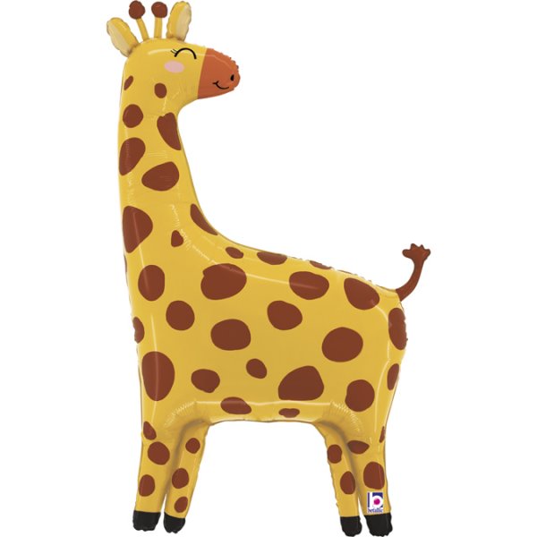 Folieballong - Giraff - 99 cm