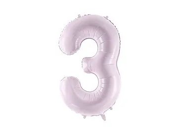 Tallballonger - Lilla Pastell - 72 cm - 7 Tallballonger - Lilla Pastell - 72 cm - 7