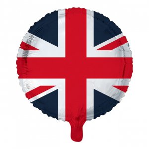 Folieballong - Storbritannia - Rund - 46 cm