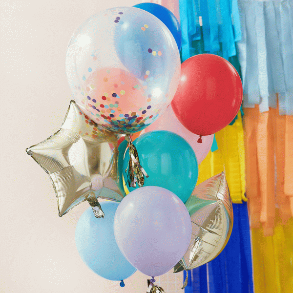 Ballongbukett  Mix it Up  Rainbow