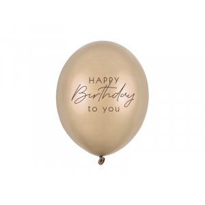 Ballonger Gratulerer med dagen - Metallisk kald gull - 30 cm Ballonger Gratulerer med dagen - Metallisk kald gull - 30 cm