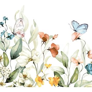 Servietter - V�rblomster - 33x33 cm - 20-pakning