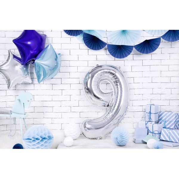 Tallballong - Sølv - 86 cm Tallballong - Sølv - 86 cm