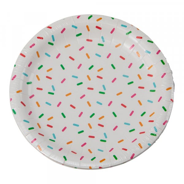Papptallrikar - Sprinkles