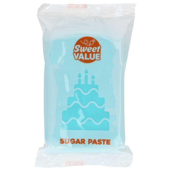 Sukkerpasta - Lyseblå - Søt verdi - 200 g Sukkerpasta - Lyseblå - Søt verdi - 200 g