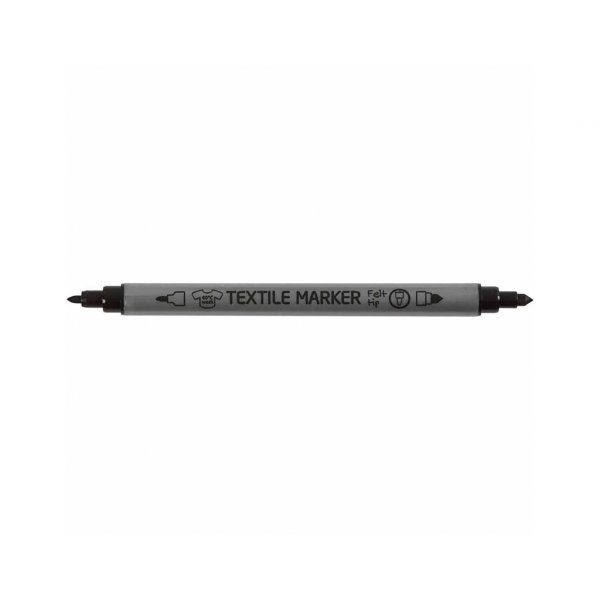 Tekstilpenner - 6-pakning - Svart Tekstilpenner - 6-pakning - Svart