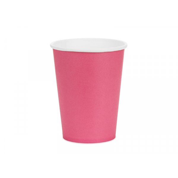 Papirkopp - Mørk rosa - 250ml Papirkopp - Mørk rosa - 250ml