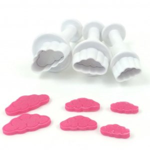 Kakeformer - Dekofee - Skyer - 3-pakning