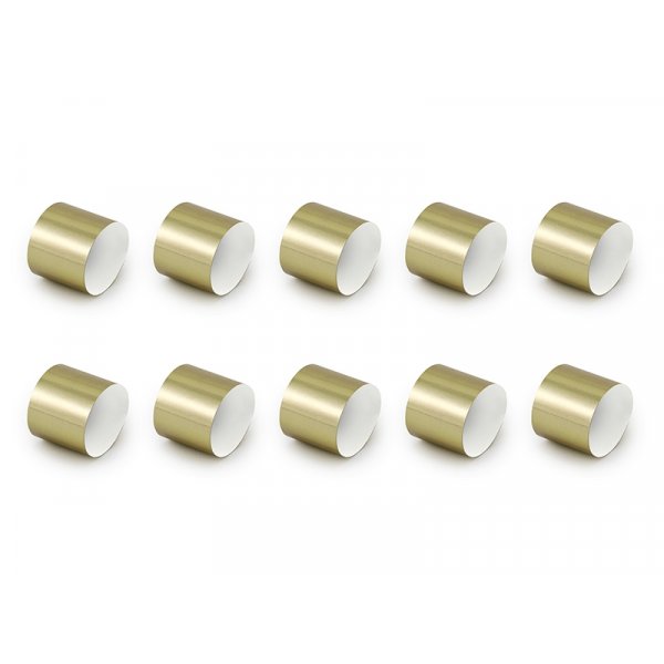 Serviettringer - Metallisk - Gull - 10 stk Serviettringer - Metallisk - Gull - 10 stk