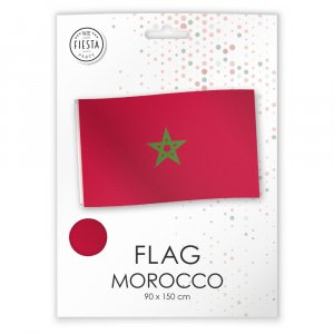 Flagg Marokko Polyester 150x90cm Flagg Marokko Polyester 150x90cm