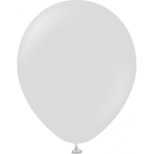 Ballonger ensfarget - Premium 45 cm - Rykfarget