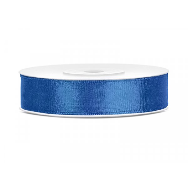 Satinband - Royal Blue (Bredd: 12mm)