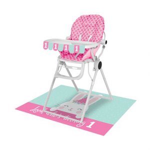 Dekorasjonssett - Barnestol - Bursdagskanin