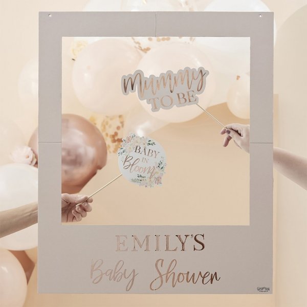 Selfie frame - Baby in Bloom