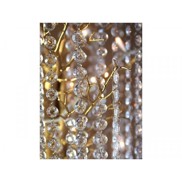 Krystallgirlander - Fargeløs - 1 meter - Kuler 18 mm Krystallgirlander - Fargeløs - 1 meter - Kuler 18 mm