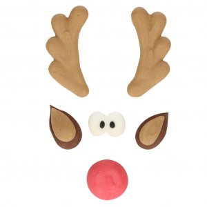 Sukkerdekorasjon - Kake - Rudolf