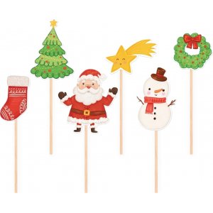Kakespenner - Julemotiv - 6-pakning
