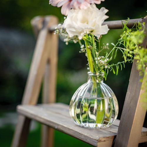 Glassvase - 8,5 x 9,5 cm Glassvase - 8,5 x 9,5 cm