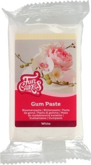 Gummipaste Sukkerpasta - Hvit - Funcakes - 250 g Gummipaste Sukkerpasta - Hvit - Funcakes - 250 g