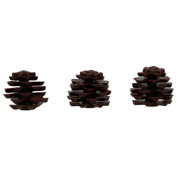 Funcakes - Sjokoladepynt - Kjegler - 3 stk Funcakes - Sjokoladepynt - Kjegler - 3 stk