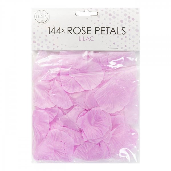 Roseblader - Lys lilla - 144 stk Roseblader - Lys lilla - 144 stk