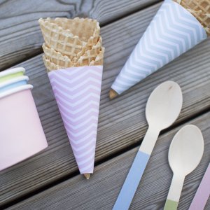Innpakningspapir - Iskremkjeks