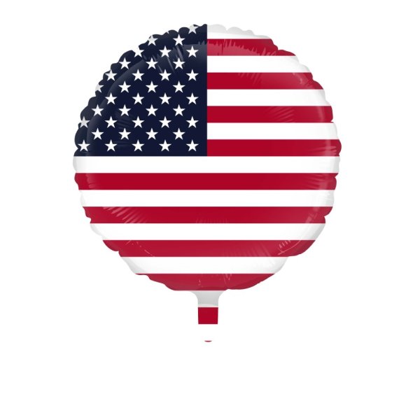 Folieballong - USA - 45 cm Folieballong - USA - 45 cm