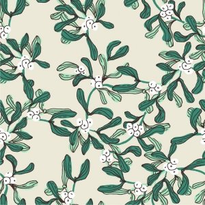 Servietter - Misteltein - 20-pakning Servietter - Misteltein - 20-pakning