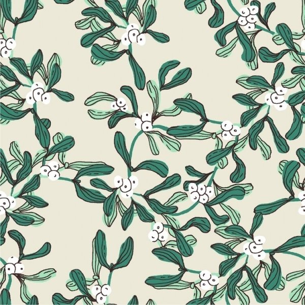 Servietter - Misteltein - 20-pakning Servietter - Misteltein - 20-pakning