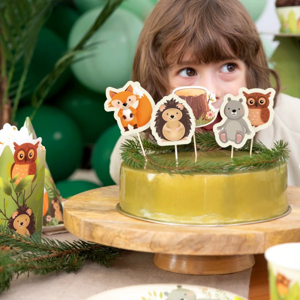 Kakepinner - Skogens venner - 9-pakning Kakepinner - Skogens venner - 9-pakning