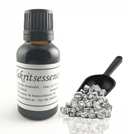 Aroma/Essens - 25ml - Salt lakris - Aromaer/essenser, Smakstilsetning