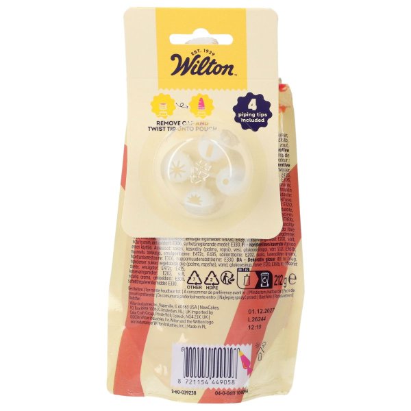 Wilton glasur - R�d - 212g
