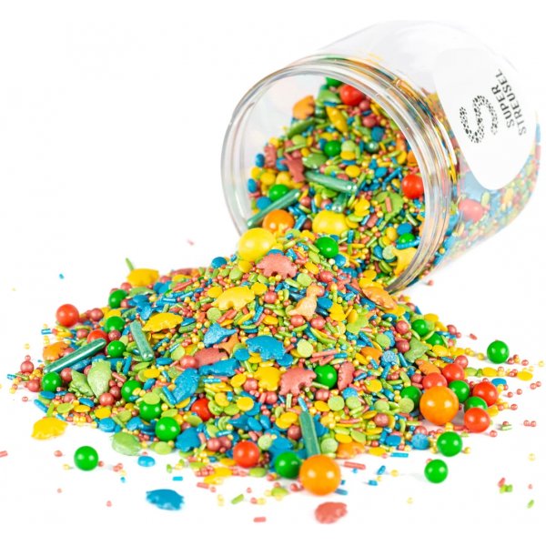 Strøblanding - Dino Party - Superstreusel - 90g Strøblanding - Dino Party - Superstreusel - 90g