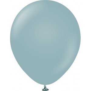 Ballonger ensfarget - Premium 45 cm - Storm