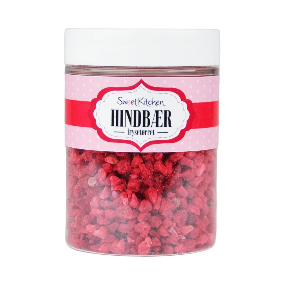 Frysetørkede bringebær - SweetKitchen - 10g - Andre ingredienser