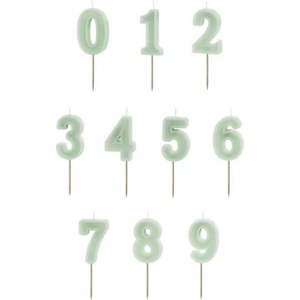 Kakelys - Tall Grønne Kakelys - Tall Grønne