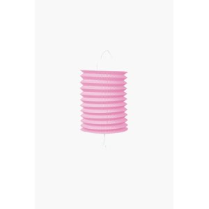 Lykt - Papir - Rosa - 16 cm Lykt - Papir - Rosa - 16 cm