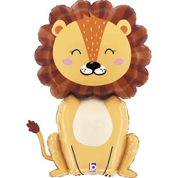 Folieballong - Lejon - 79 cm