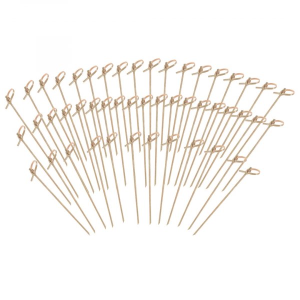 Snackpinner/Drikkepinner - Bambus - 12 cm - 50 stk Snackpinner/Drikkepinner - Bambus - 12 cm - 50 stk
