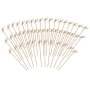 Snackpinner/Drikkepinner - Bambus - 12 cm - 50 stk Snackpinner/Drikkepinner - Bambus - 12 cm - 50 stk