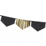 Frynsegirlander - Svart/Gull Metallisk