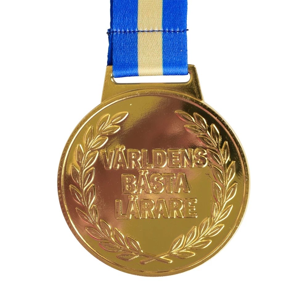 Medalje - Verdens beste lærer - Metall - Alle studenter, Student