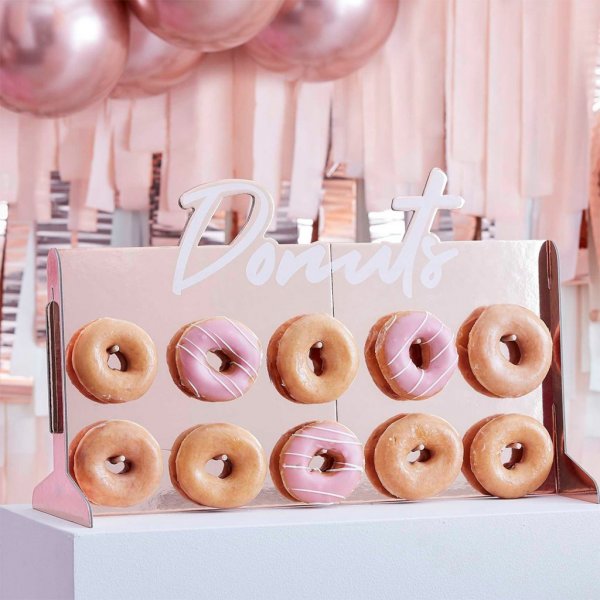 Donutstativ - Donuts - Ros�gull