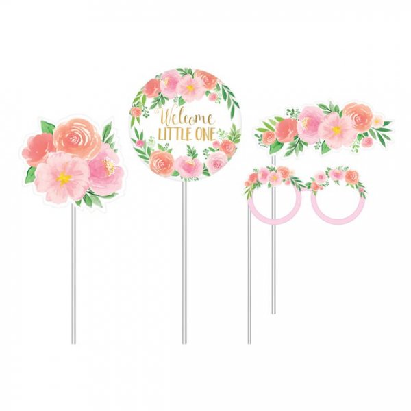 Photo Booth - Floral Baby