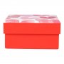 Gaveeske - Valentinsdag - Rosa/rød - 10x10 cm Gaveeske - Valentinsdag - Rosa/rød - 10x10 cm